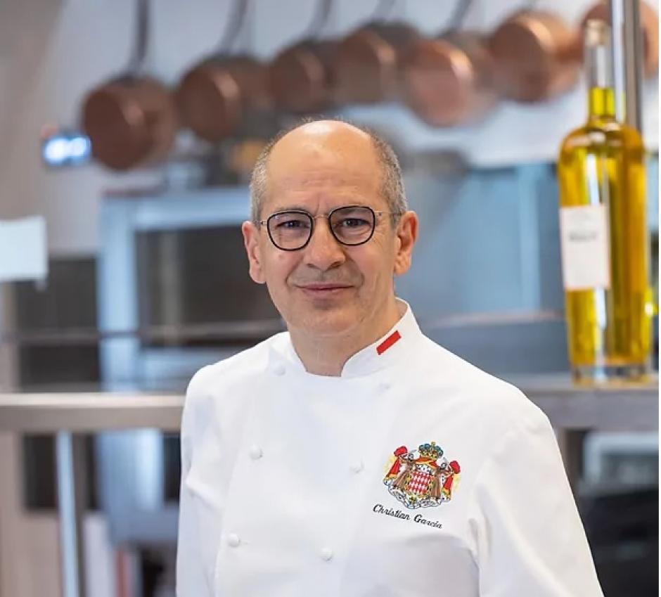 Christian García, chef de Alberto de Mónaco y presidente del Club Chefs des Chefs