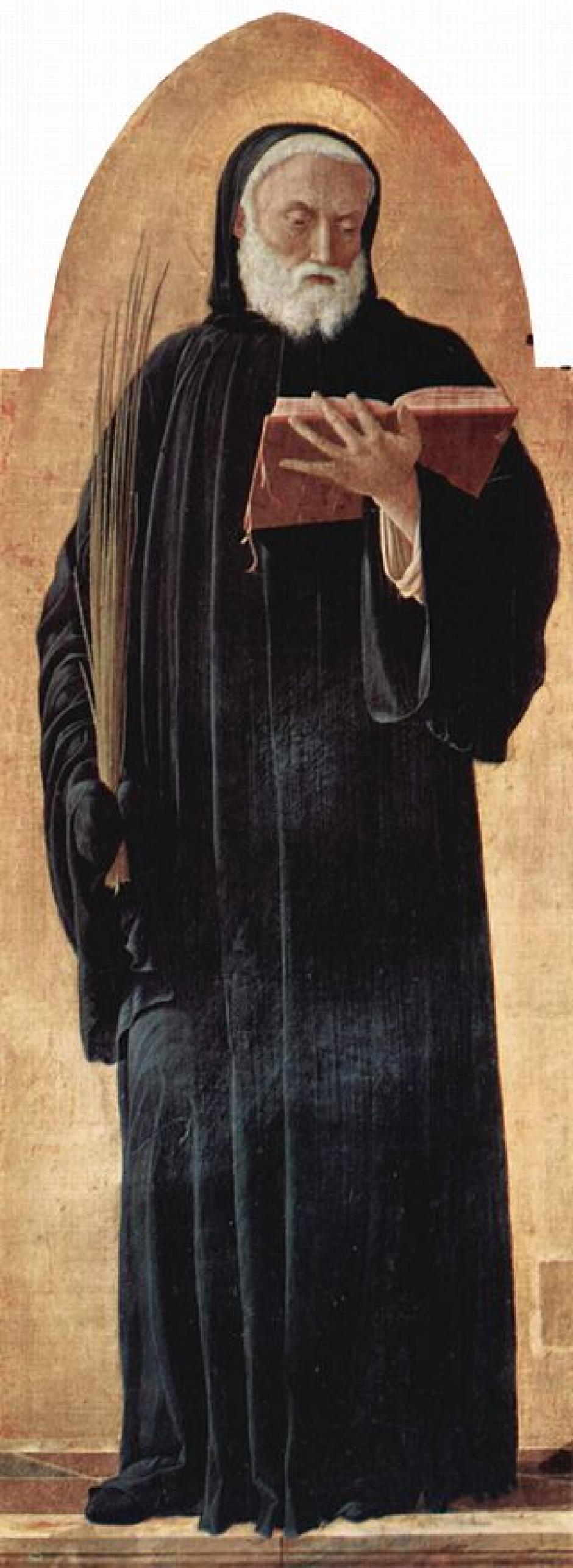 'San Benito con la Regla', Andrea Mantegna