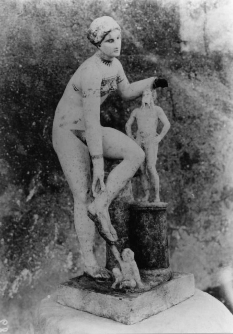 Venus en Bikini, escultura en la casa de Julia Felix en Pompeya