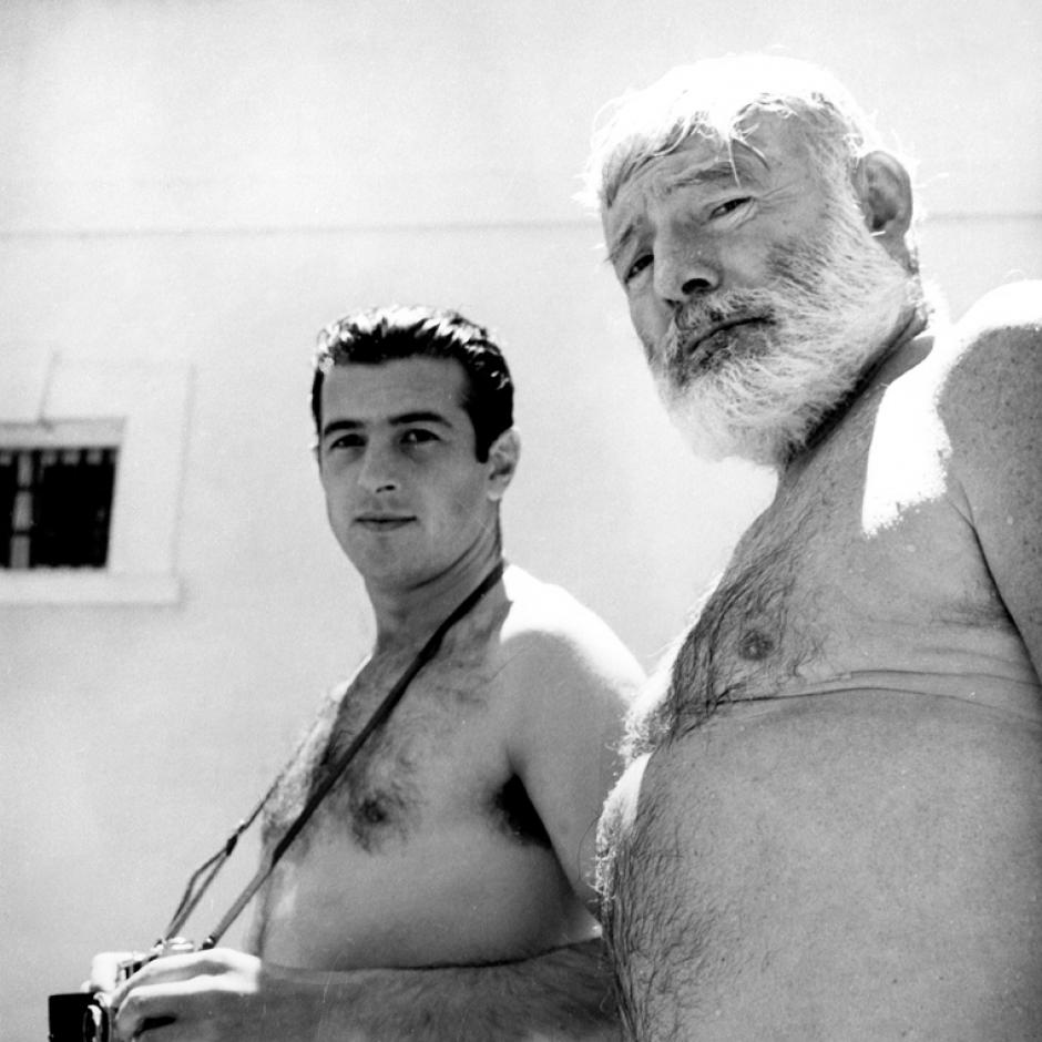 EAntonio Ordóñez y Ernest Hemingway, 1959 Málaga