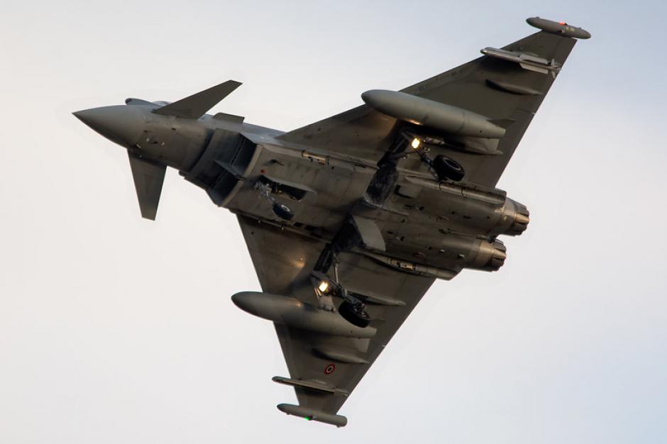 Varias imágenes de los Eurofighter del Ejército del Aire