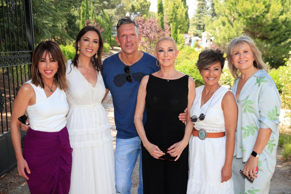 Journalist Ana Rosa Quintana , presenter Joaquín Prat, Sonsoles Ónega, Patricia Pardo , Maria Rey and Ana Terradillos in Madrid. June 25, 2022