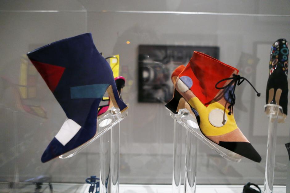 Zapatos de Manolo Blahnik en la exposición 'El Arte del Zapato'