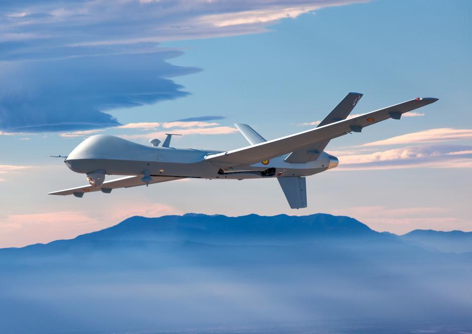 El dron Predator del Ejército del Aire