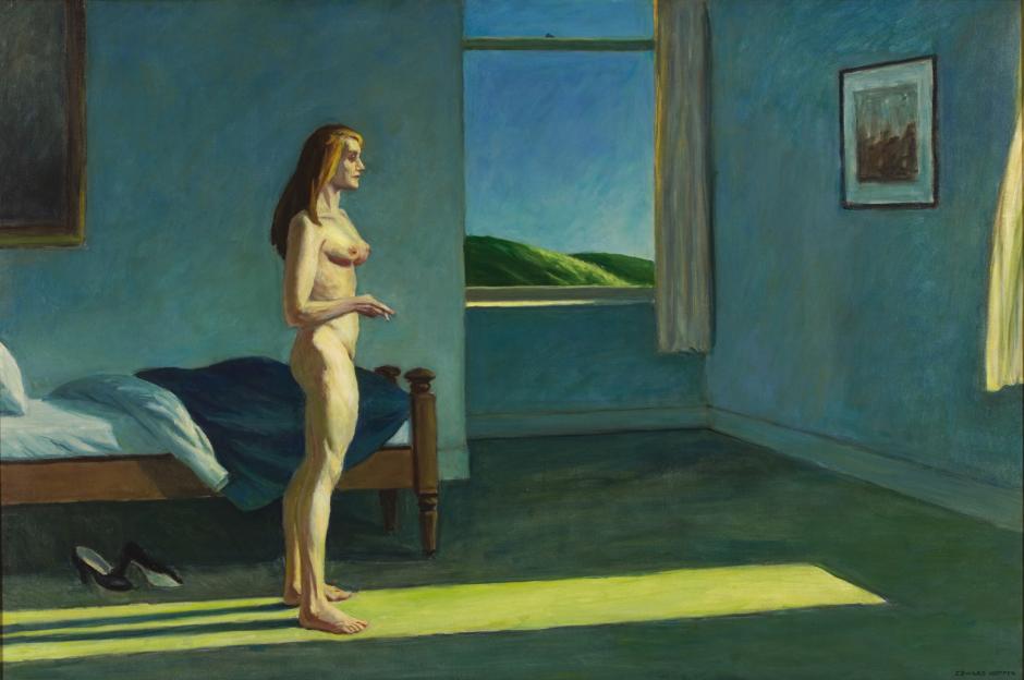 ITALY - MILAN OPENING OF EXHIBITION "EDWARD HOPPER" AT PALAZZO REALE 14 OCT 2009 - 31 JAN 2010 - www.edwardhopper.it

A Woman in the Sun, (Una donna nel sole), 1961
Olio su tela, 101,92 x 155,58 cm
Whitney Museum of American Art, New York;
donazione per il 50° anniversario di Mr. and Mrs.
Albert Hackett, in onore di Edith e Lloyd Goodrich,
84.31
ph COURTESY OF UFFICIO STAMPA PALAZZO REALE