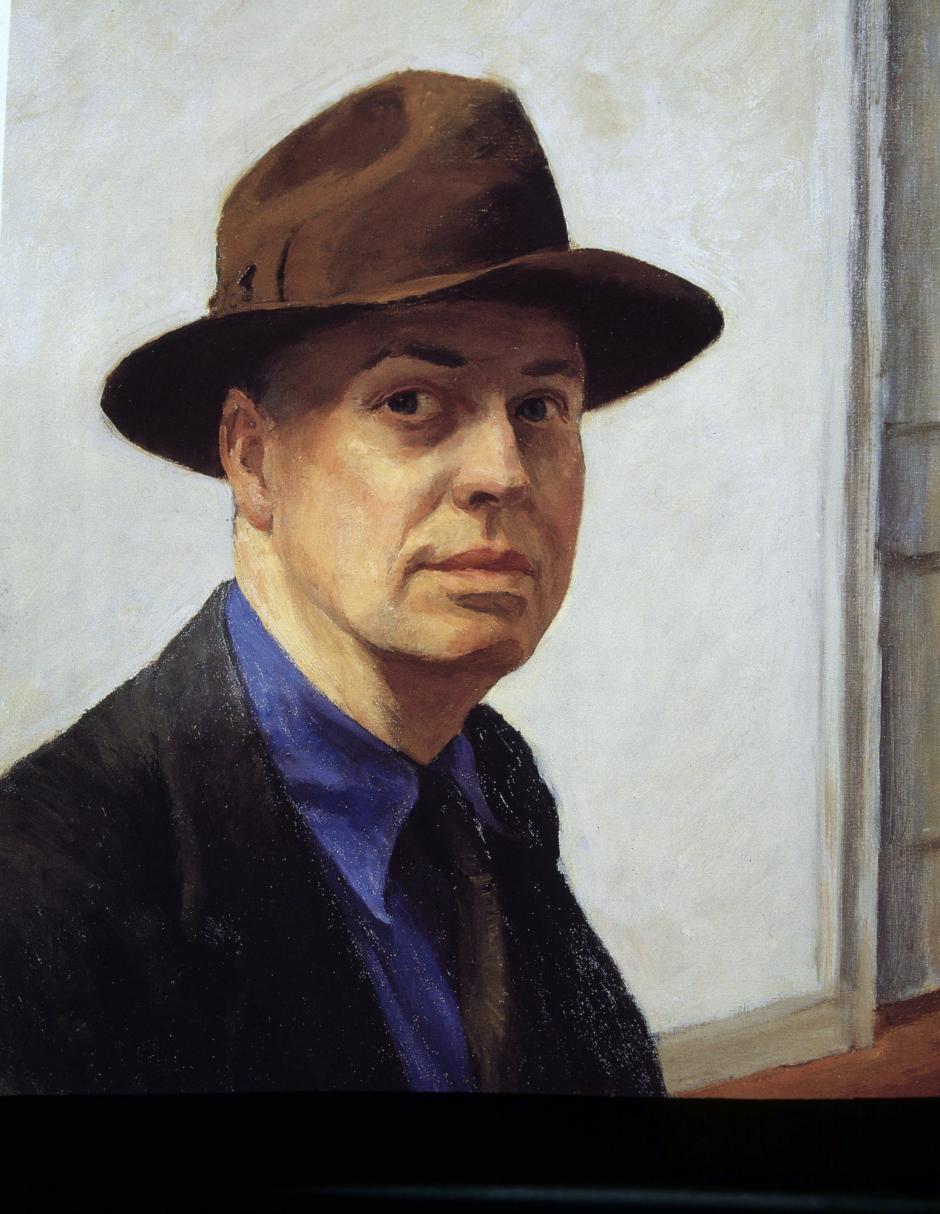 HOPPER, EDWARD
PINTOR USA. 1882-1967
AUTORRETRATO