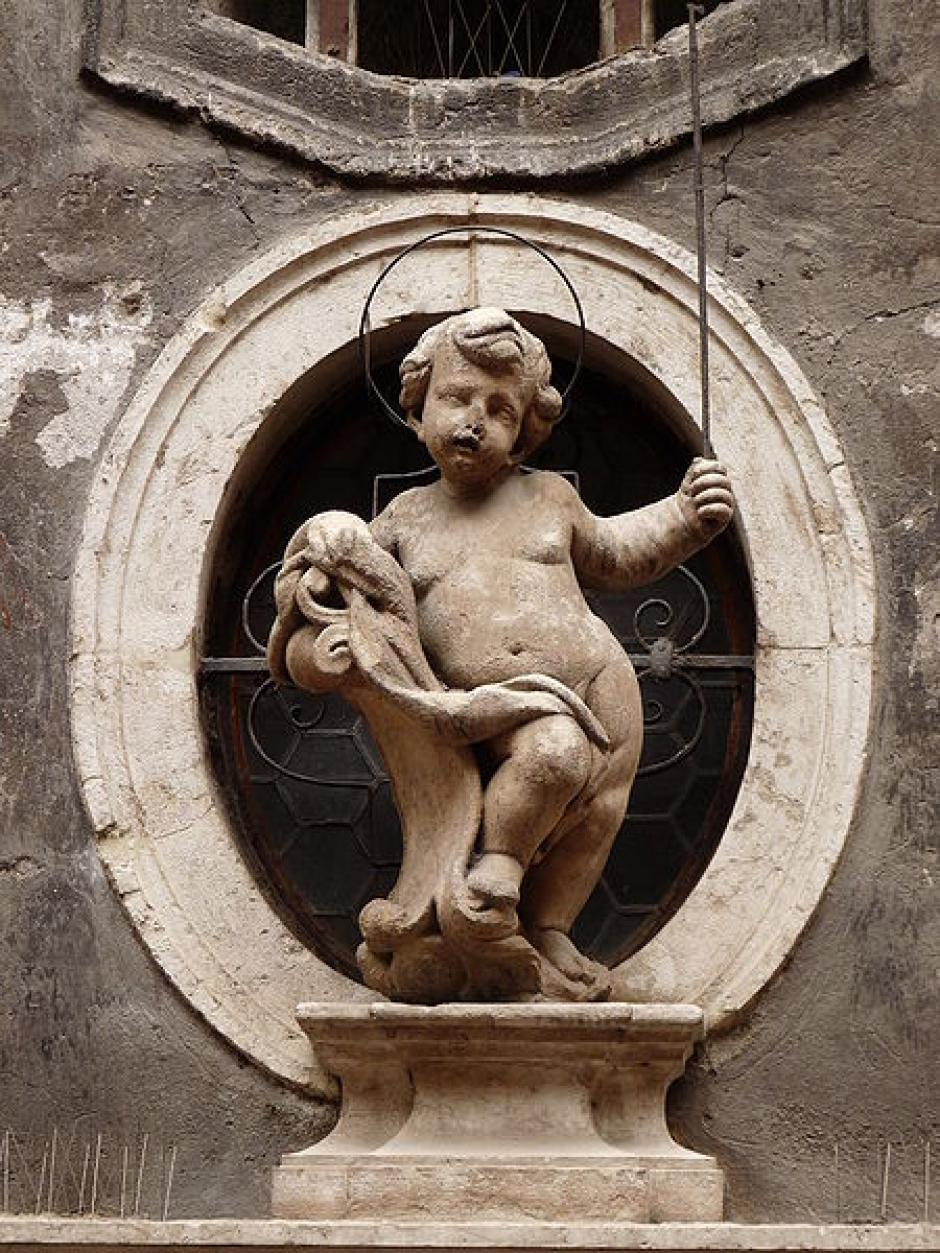 Estatua de Simón de Trento.