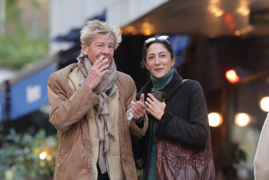 Ernesto Hannover and Claudia Stilianopoulos in Madrid. 26 November 2021