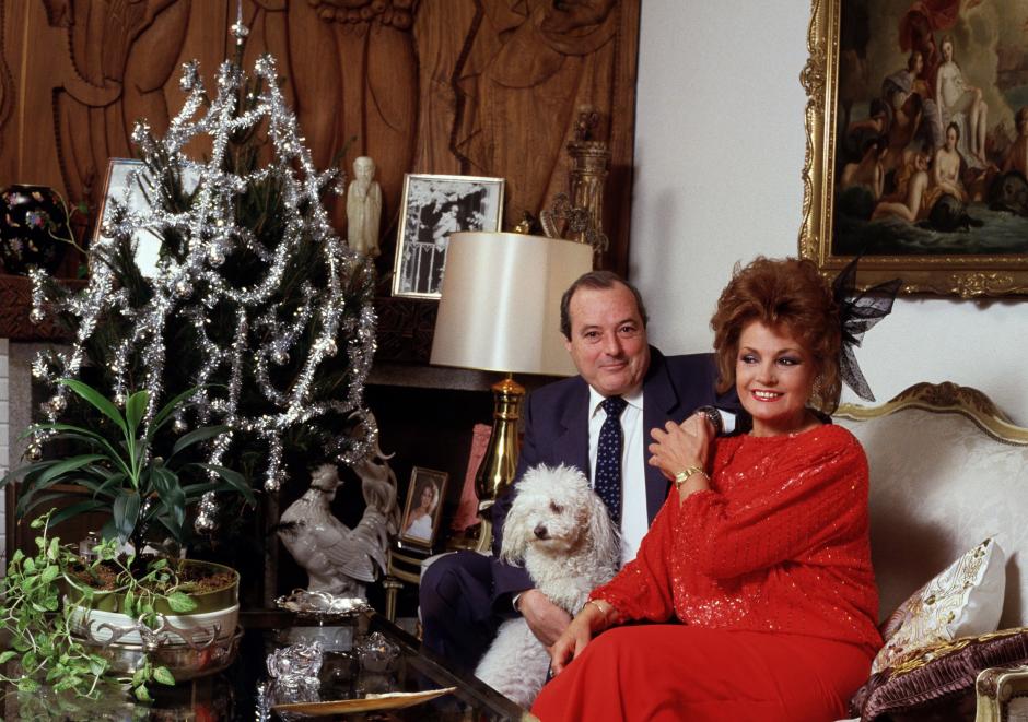 Junto a Vicente Patuel en las navidades de 1986