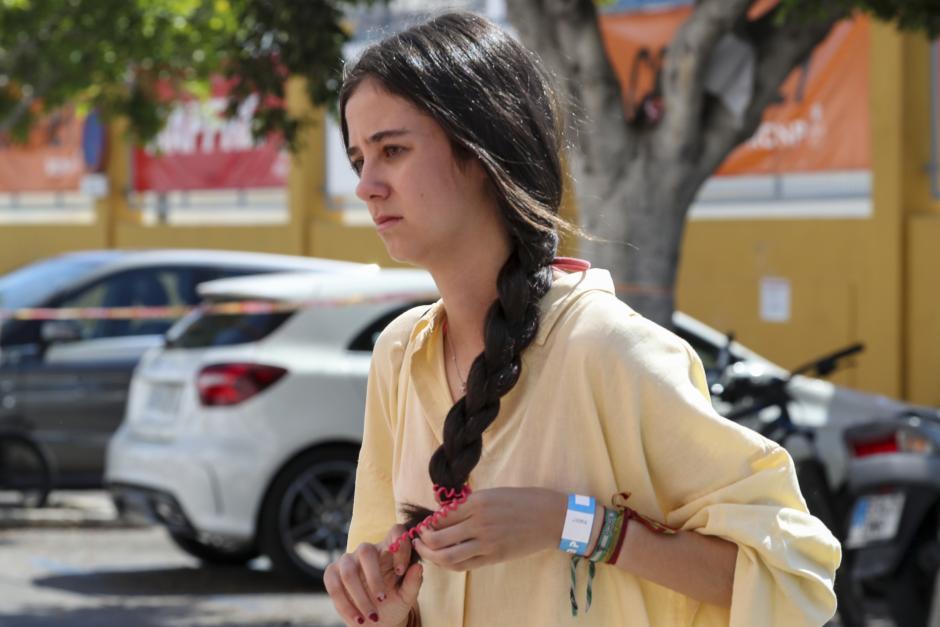 Victoria Federica de Marichalar walking in Palma de Mallorca on Wednesday, 01 August 2018.