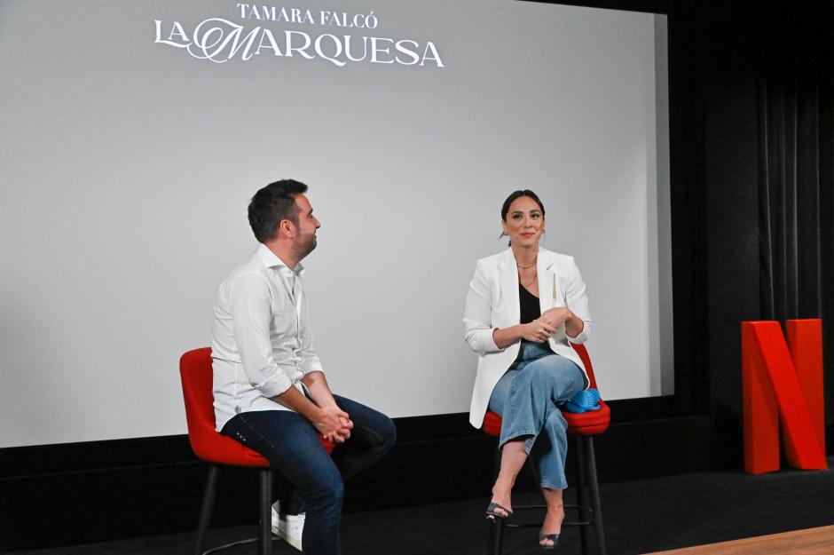 Tamara Falcó during the presentation of the Reality "Tamara Falcó: La Marquesa", July 13, 2022