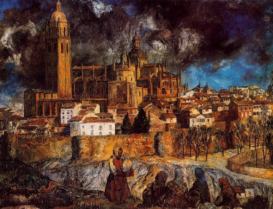 Catedral de Segovia de Ignacio Zuloaga