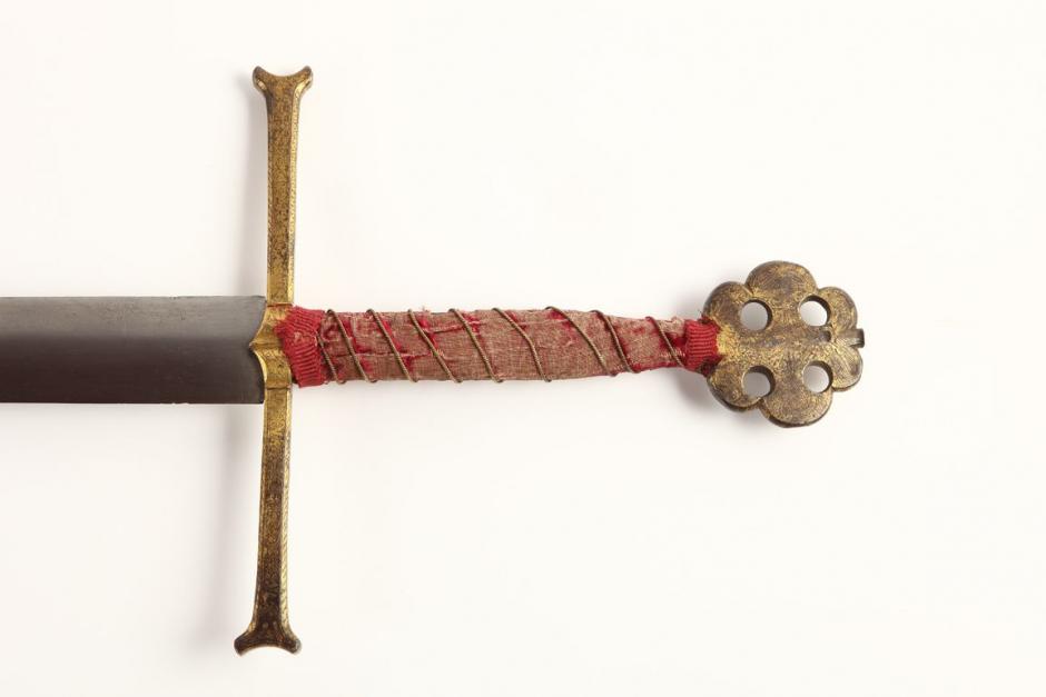 Empuñadura de la espada de ceremonia de los Reyes Católicos