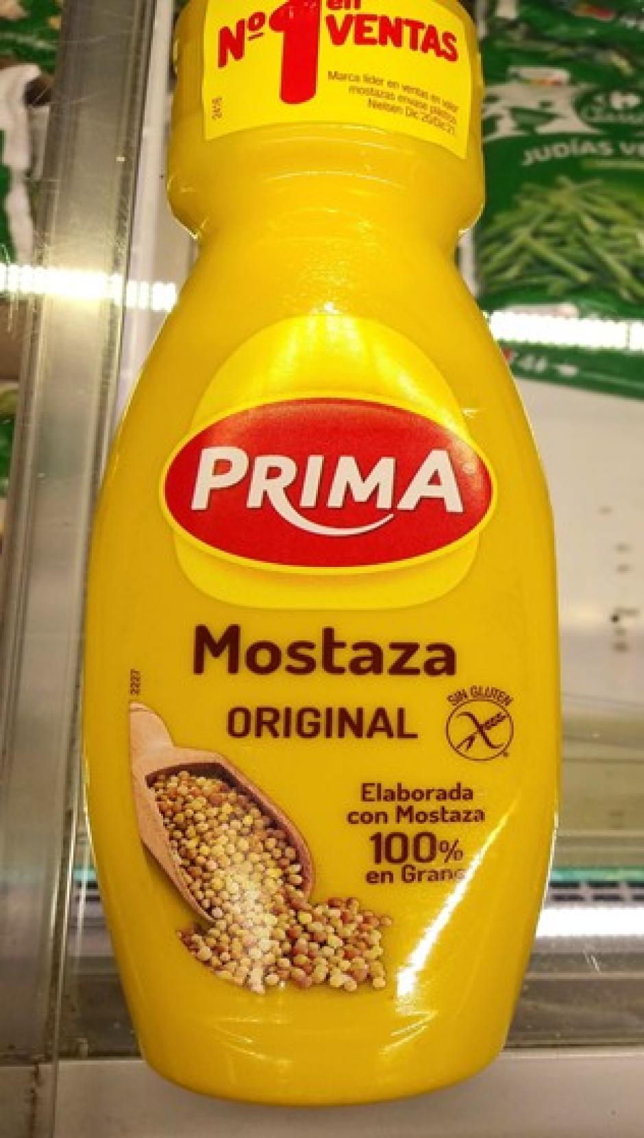 Bote de Mostaza Original (PRIMA)