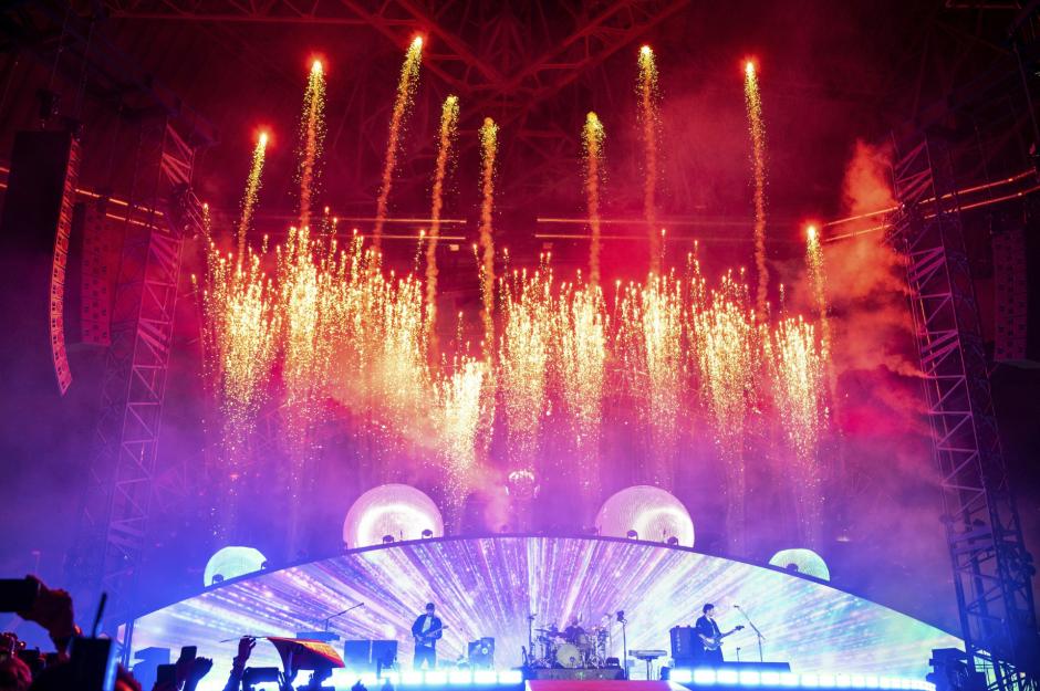 Coldplay en Atlanta en la gira 'Music Of The Spheres World Tour' en 2022