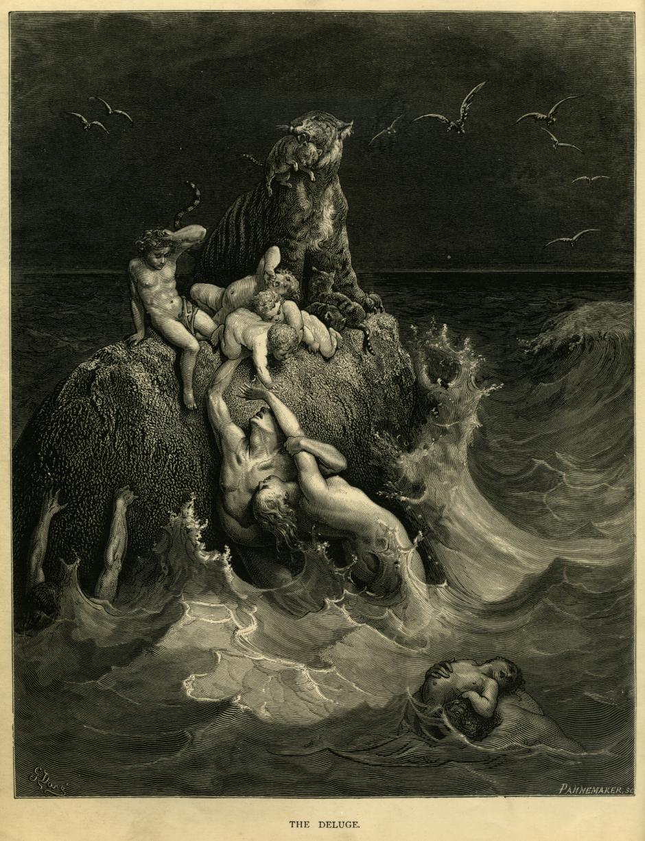 El Diluvio por Gustave Doré