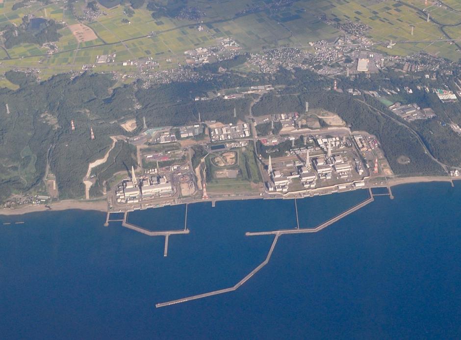 La central nuclear más grande del mundo, Kashiwazaki-Kariwa en Japón