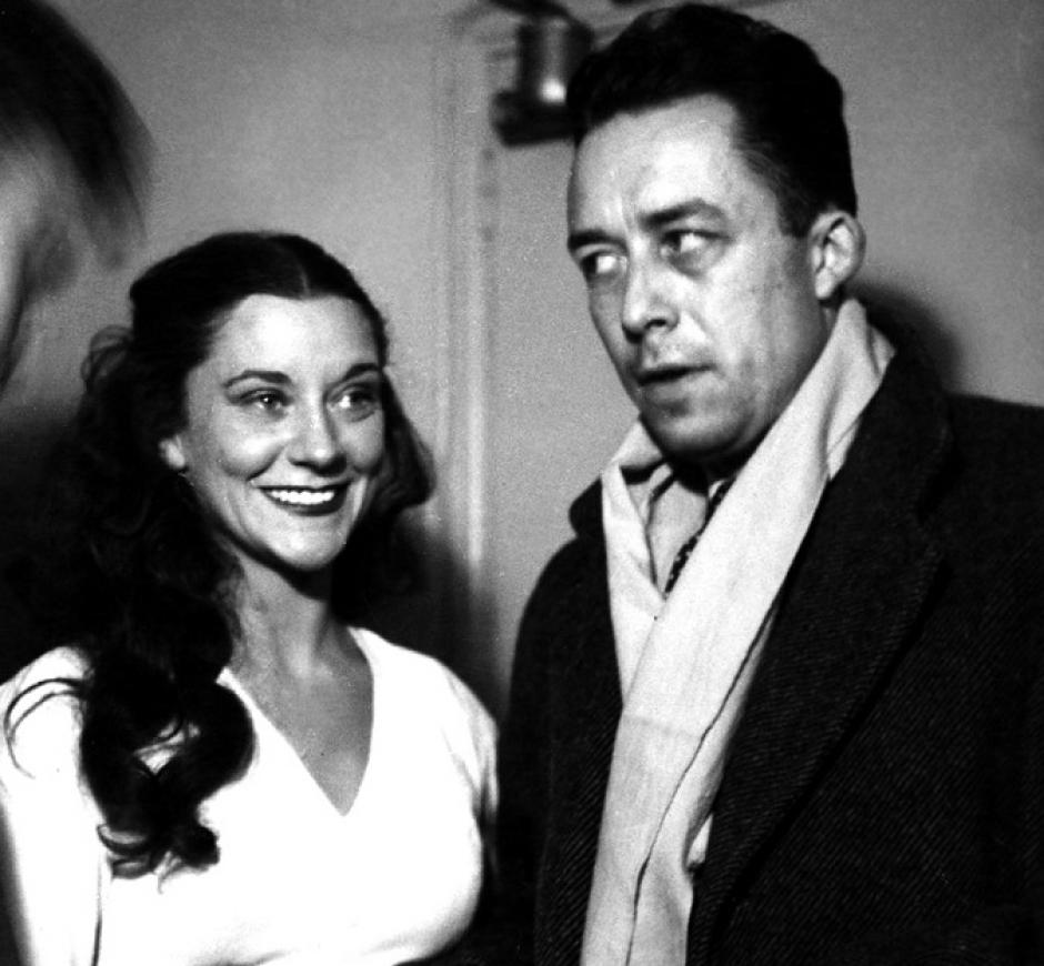 María Casares y Albert Camus
