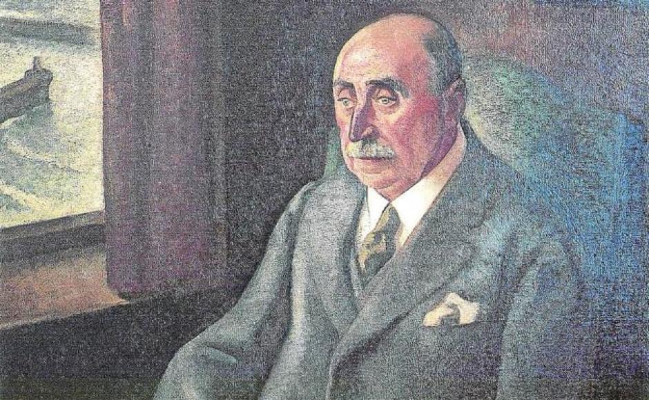 Retrato de Ramón de la Sota y Llano, por Aurelio Arteta