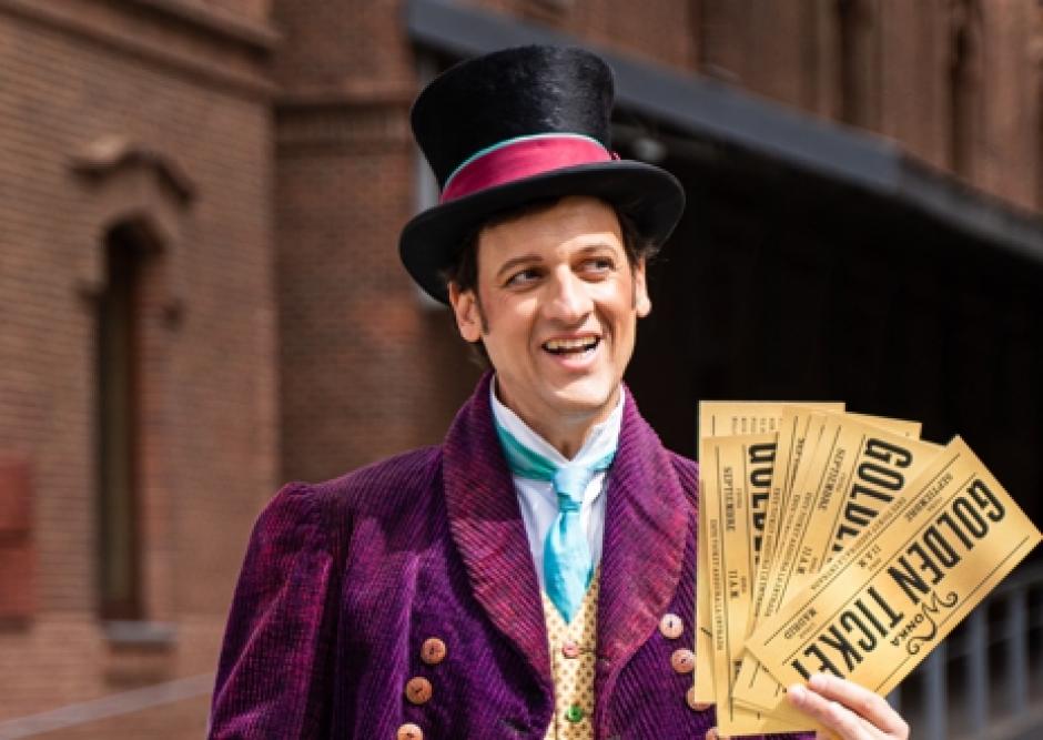 Edu Soto interpreta a Willy Wonka en el musical "Charlie y la fábrica de chocolate'