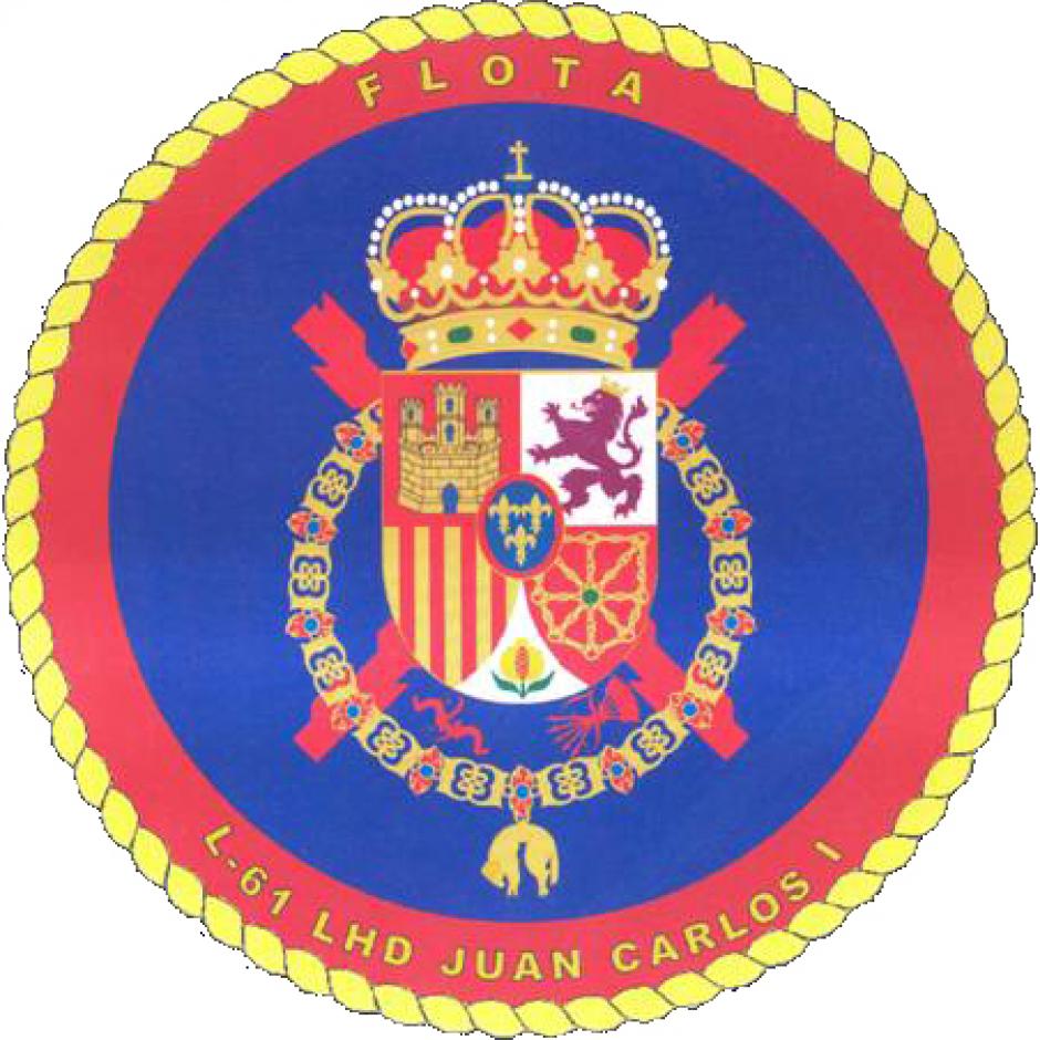 Escudo del L-61 Juan Carlos I
