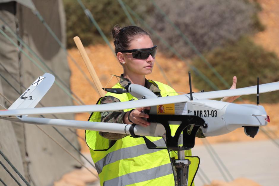 Los drones se han convertido en un elemento esencial para quienes luchan con el fuego