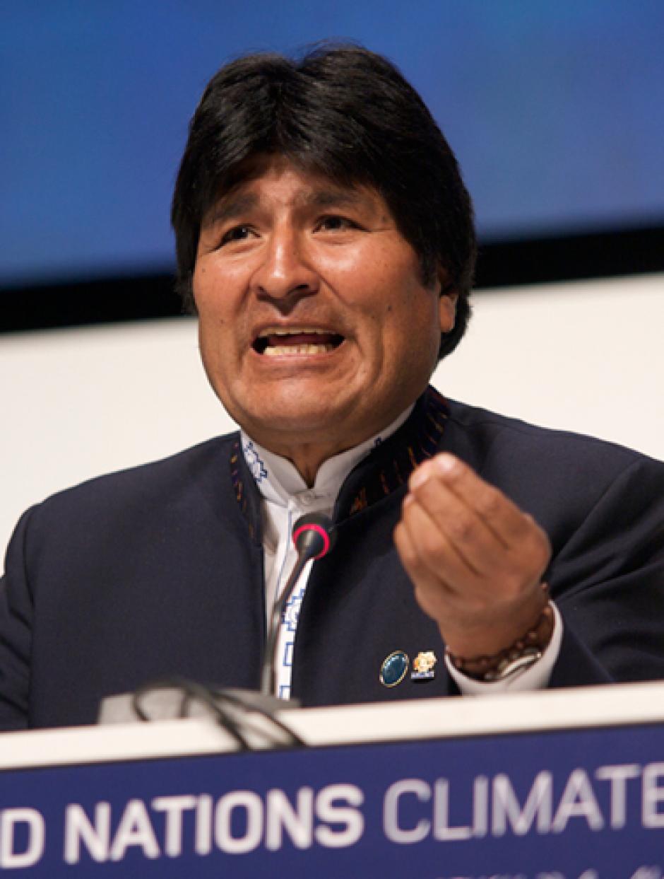 Evo Morales en 2009
