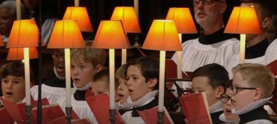 Coro de niños en la Catedral de San Pablo