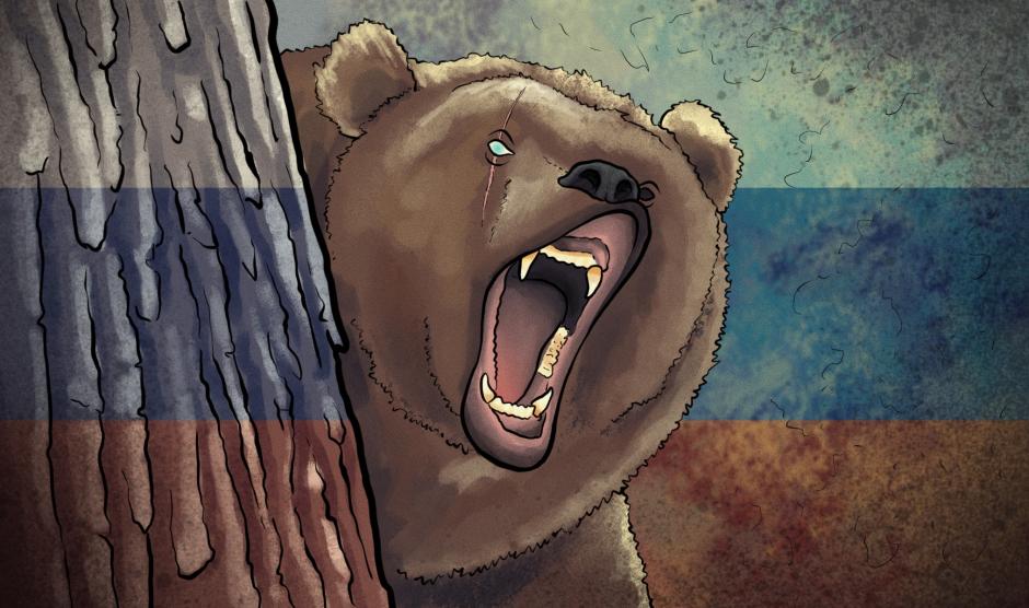 Rusia oso herido