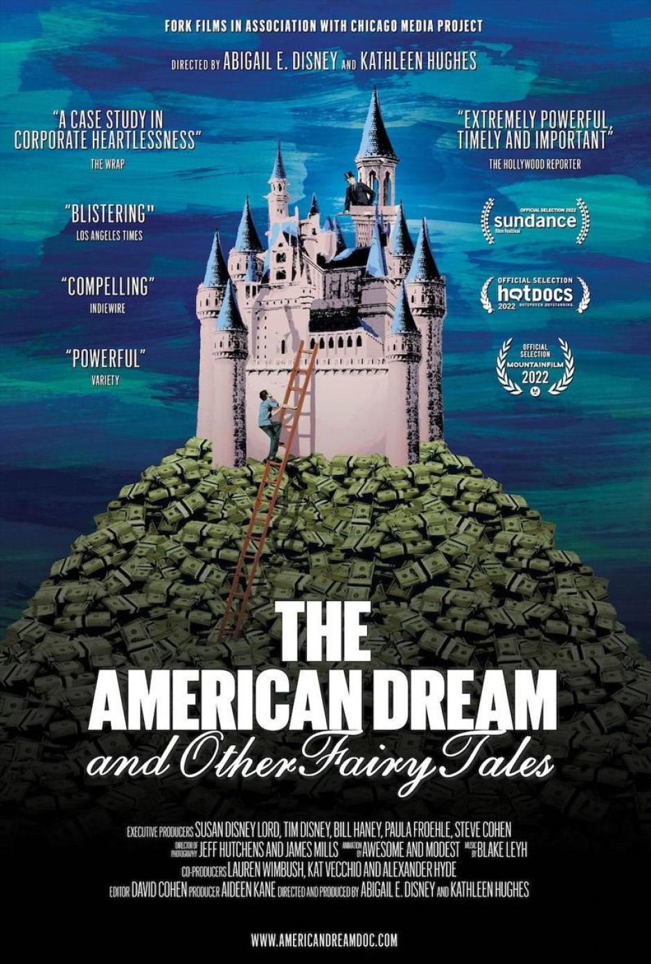 Cartel de la película documental 'The American Dream and Other Fairy Tales'