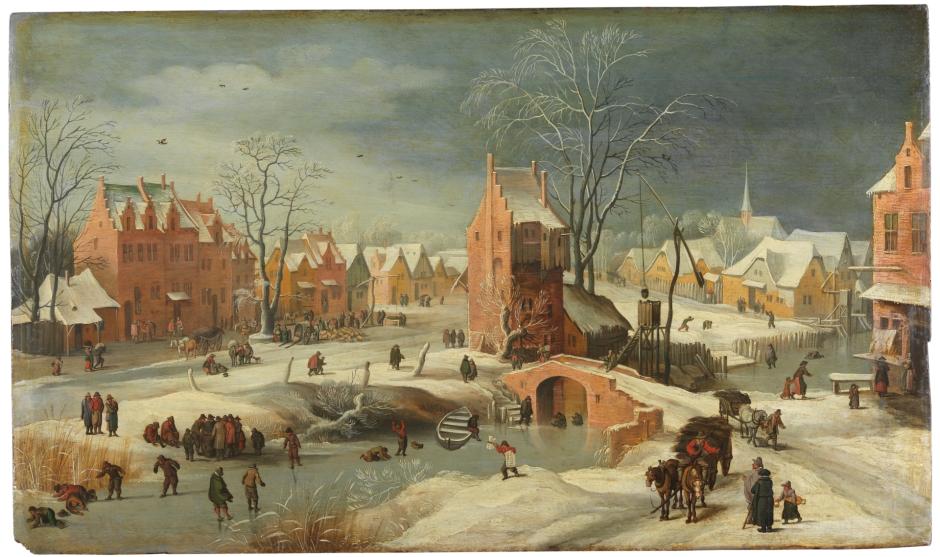 'Paisaje nevado', de Brueghel el Joven
