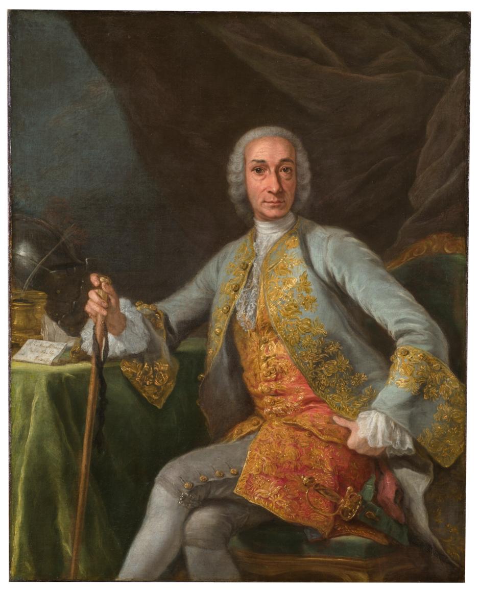 'Retrato de Leopoldo de Gregorio, Marqués de Esquilache', de Giuseppe Bonito