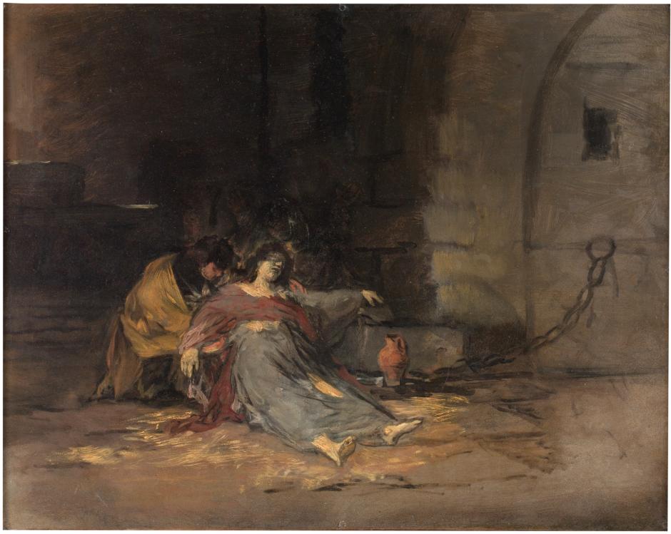 'Encadenada', de Eugenio Lucas Velázquez