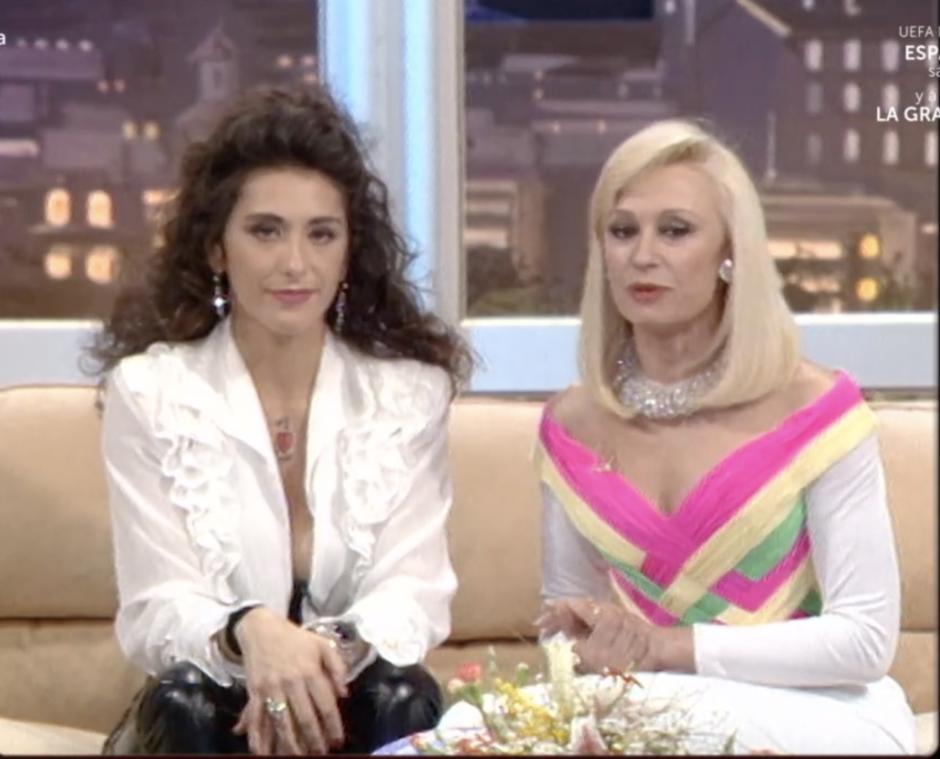 Sabrina y Raffaella Carrà, en 'Hola, Raffaella'