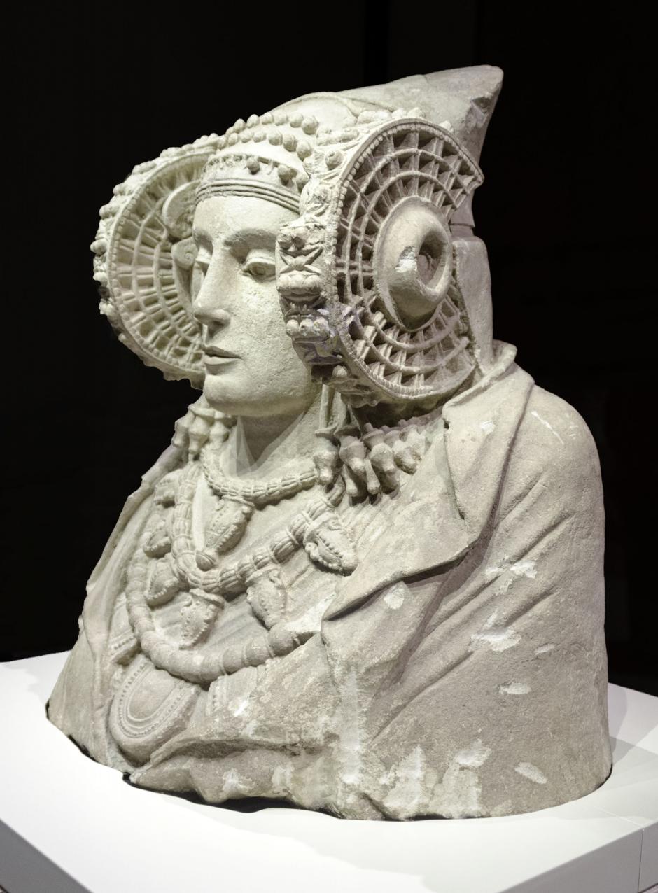La Dama de Elche del Museo Arqueológico Nacional