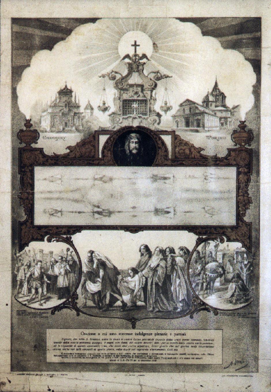Exposición de la Sábana Santa en 1898