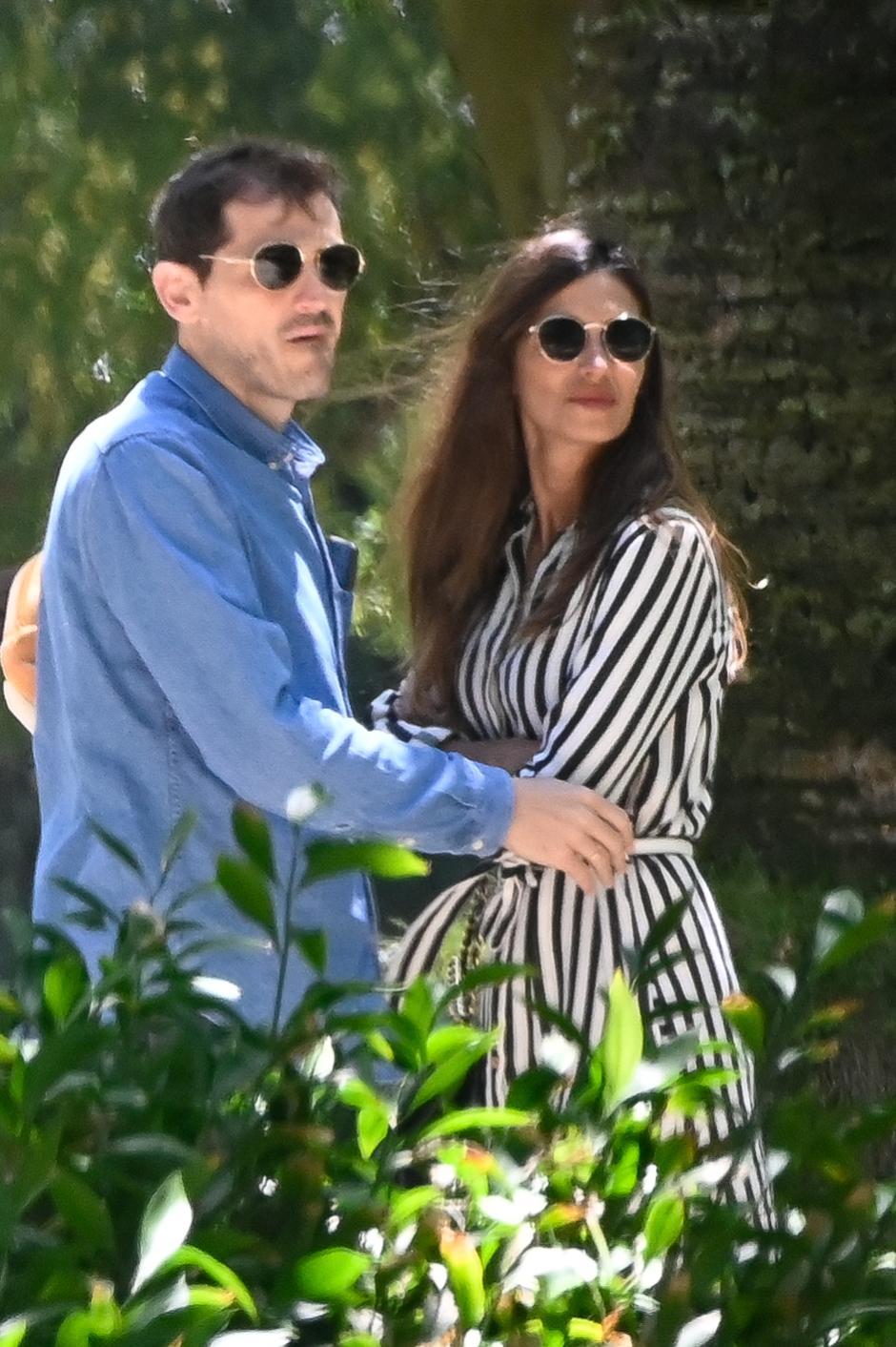 Soccerplayer Iker Casillas and Sara Carbonero in Oporto on Sunday, 12th May 2019