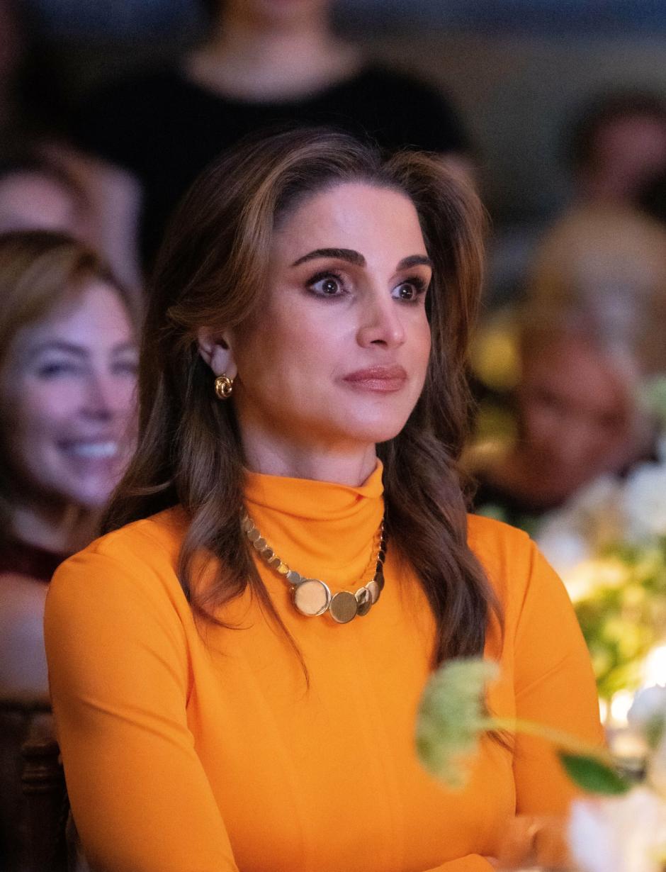Queen Rania of Jordan in New York, on September 20, 2022, to attend the Kering Foundation?s Caring event