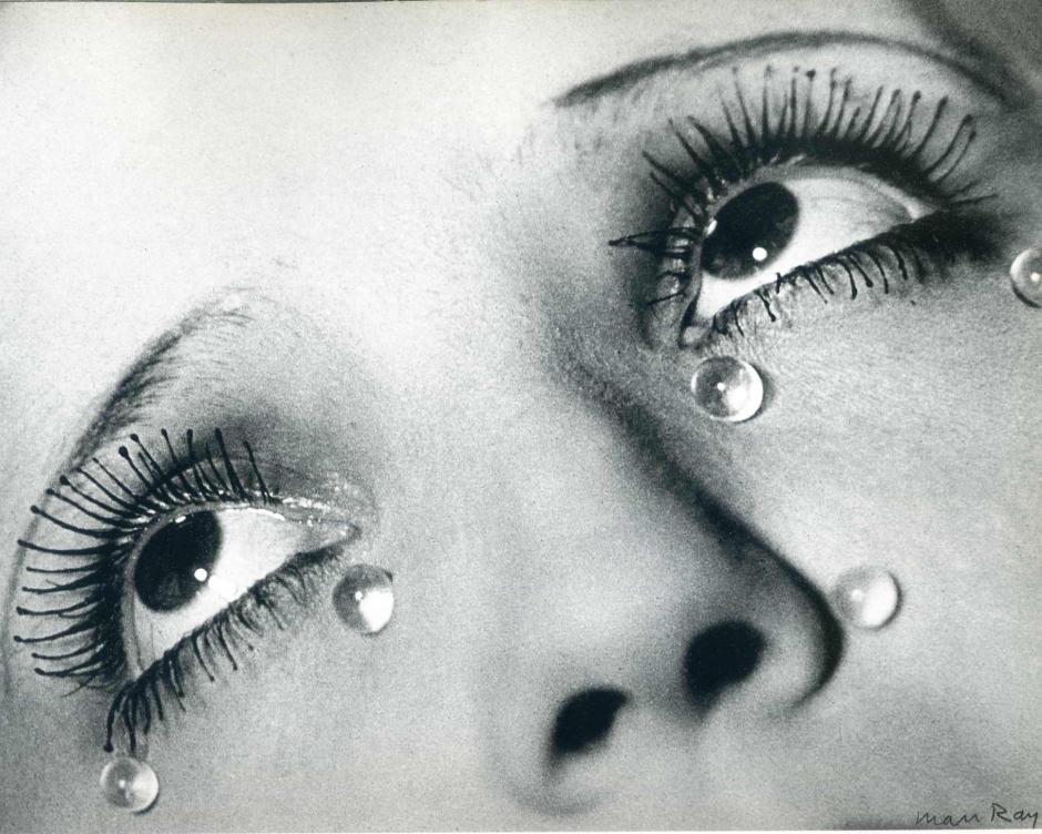 'Lágrimas', fotografía de Man Ray
