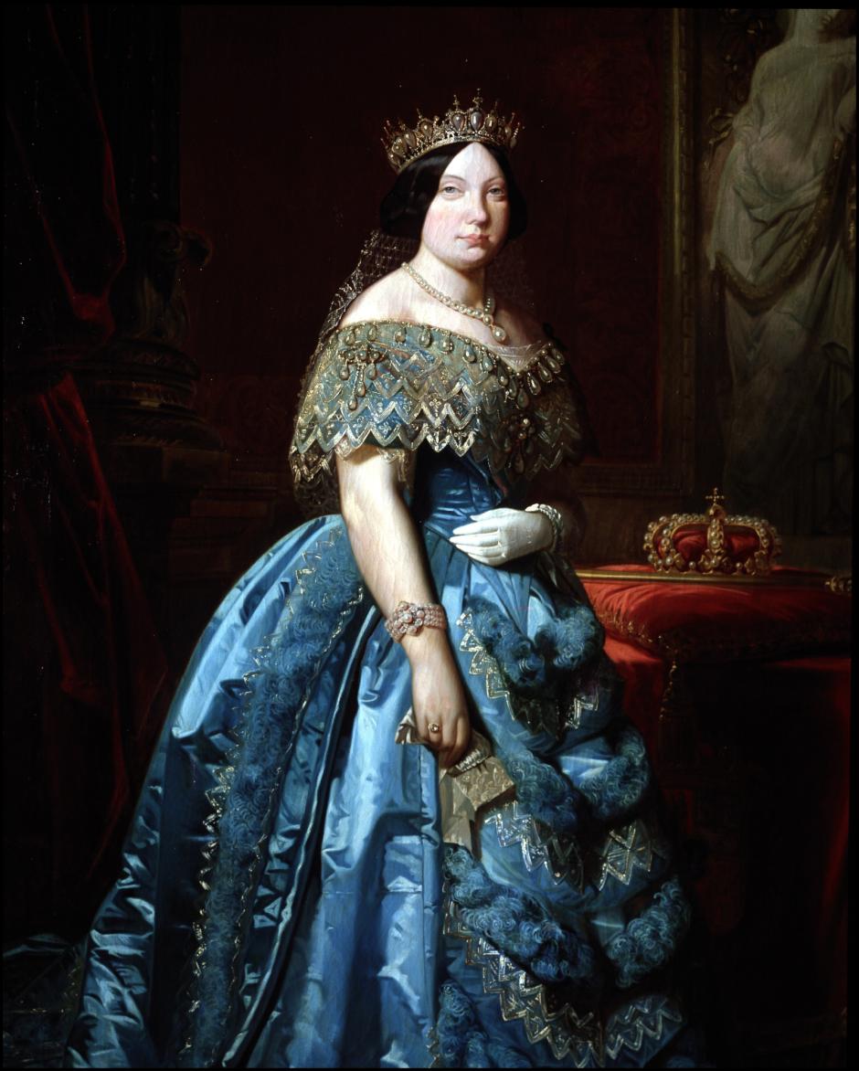 Retrato de Isabel II por Federico de Madrazo