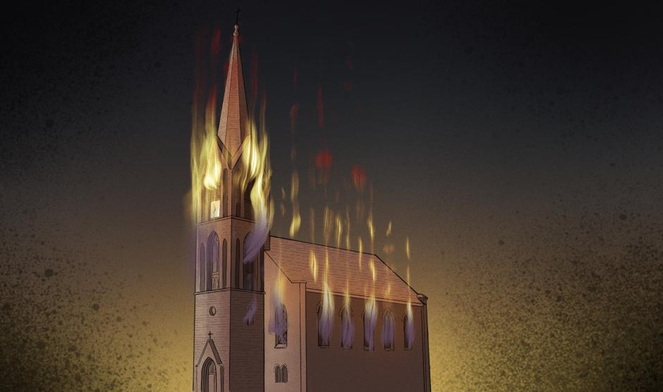 Ilustración: iglesia república