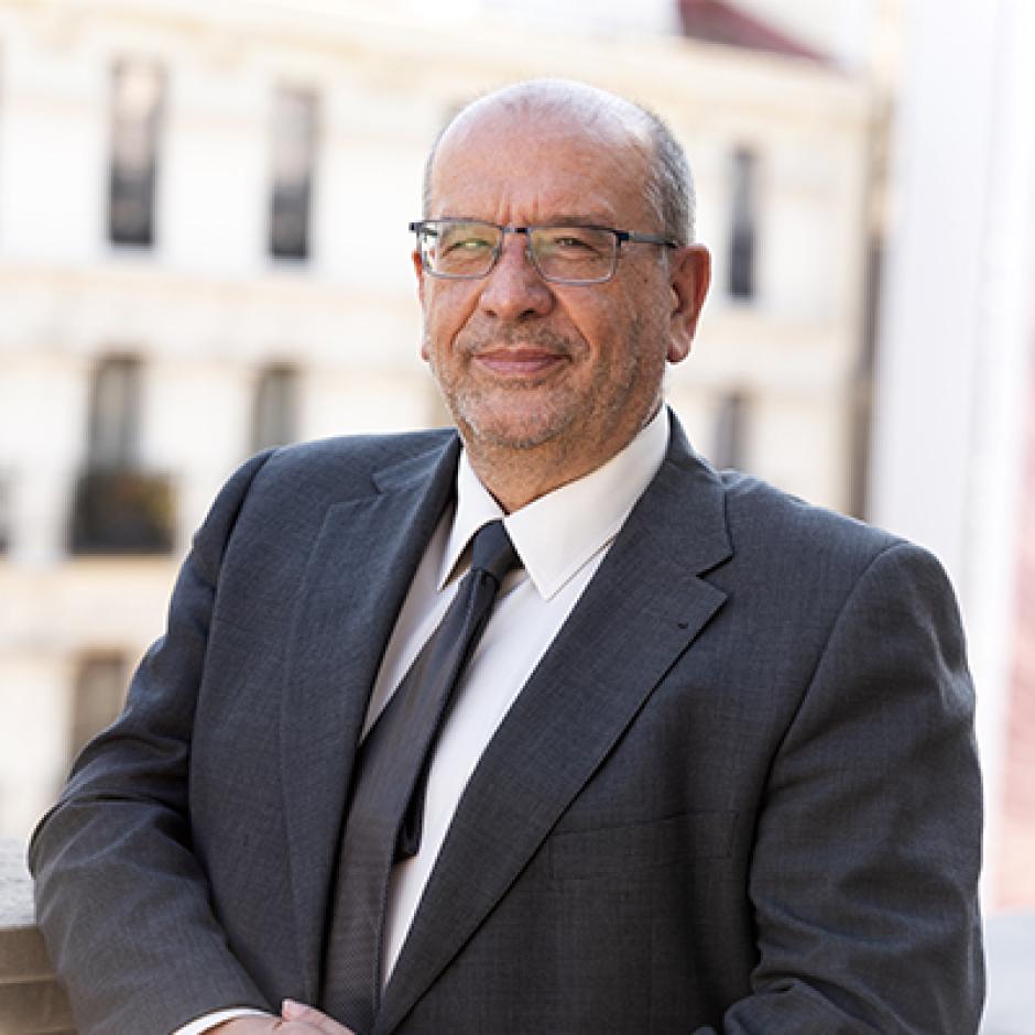 Enrique Maestu, director del colegio Virgen de Europa y expresidente de CICAE.