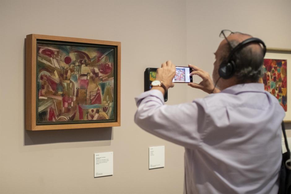 Fotos de la exposición de Paul Klee