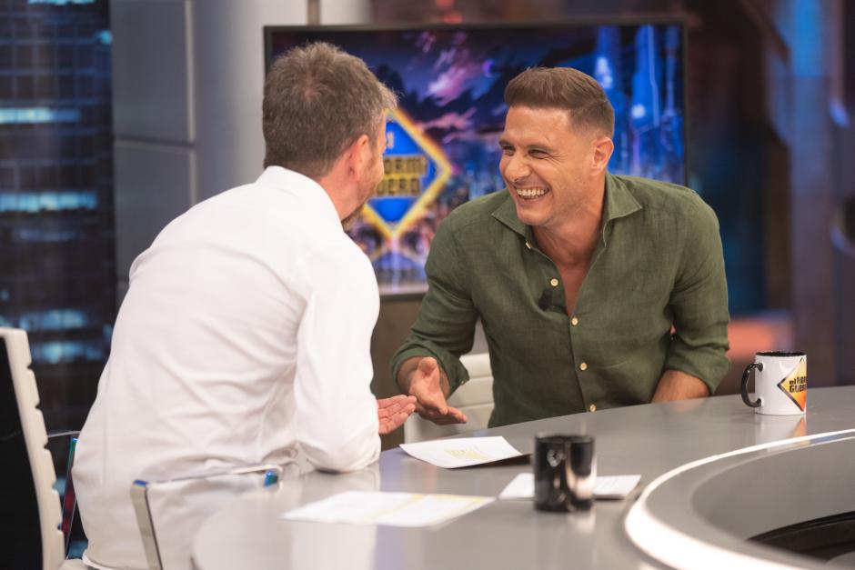 Joaquín Sánchez y Pablo Motos, en 'El Hormiguero'