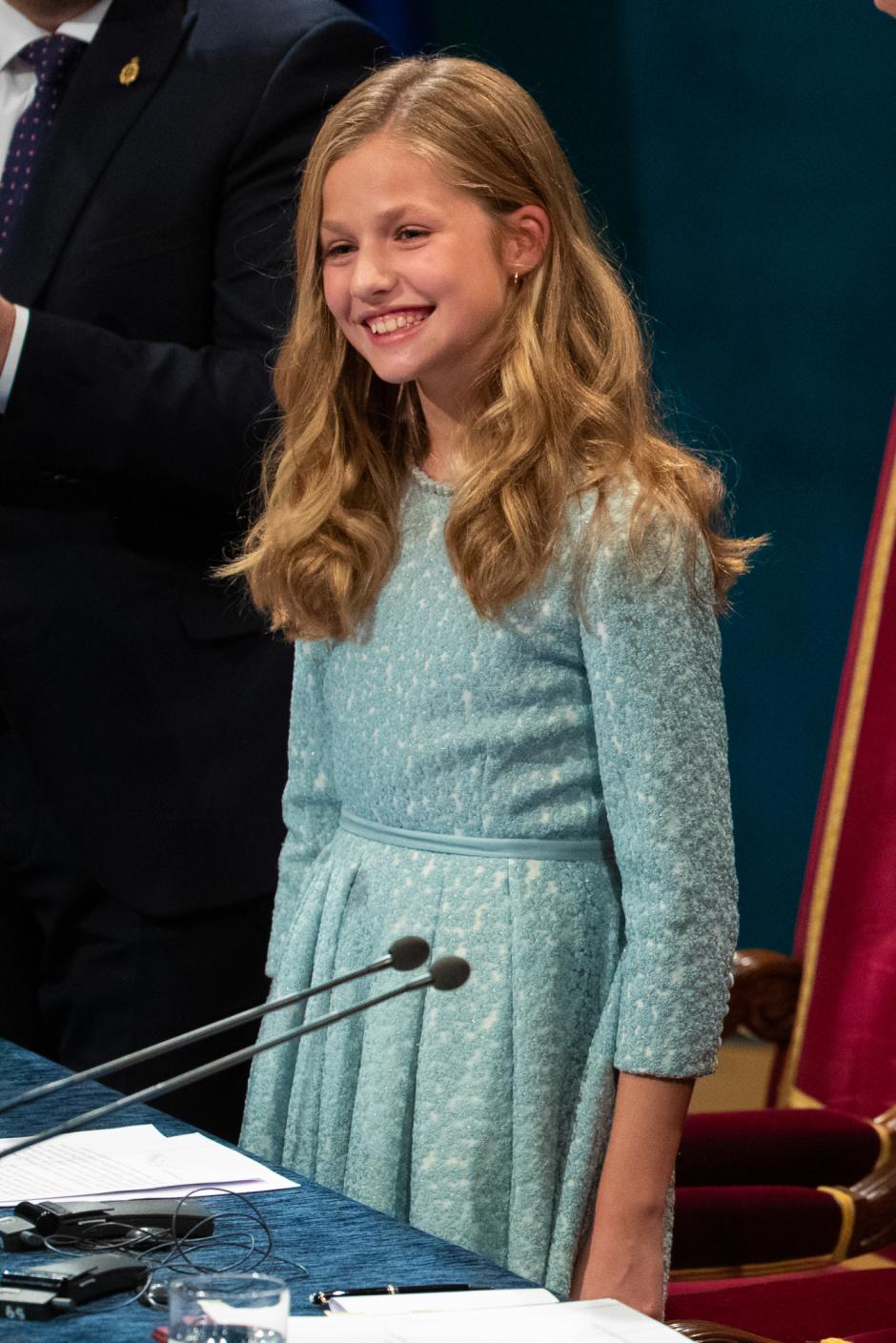 Princess of Asturias Leonor de Borbon during the delivery of the Princess of Asturias Awards 2019 in Oviedo, on Friday 18 October 2019.