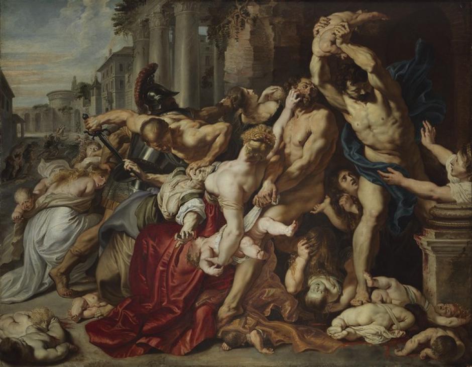 La Masacre de los Inocentes de Rubens