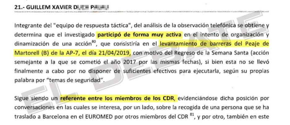 El informe de la Guardia Civil sobre el CNI catalán (II)