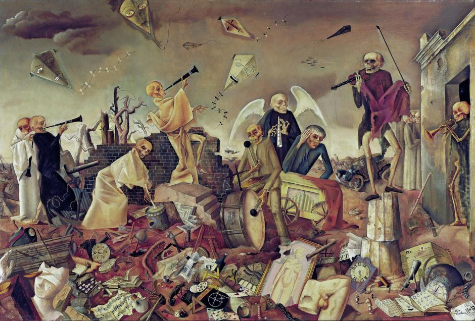 'El triunfo de la muerte' (1944), de Felix Nussbaum