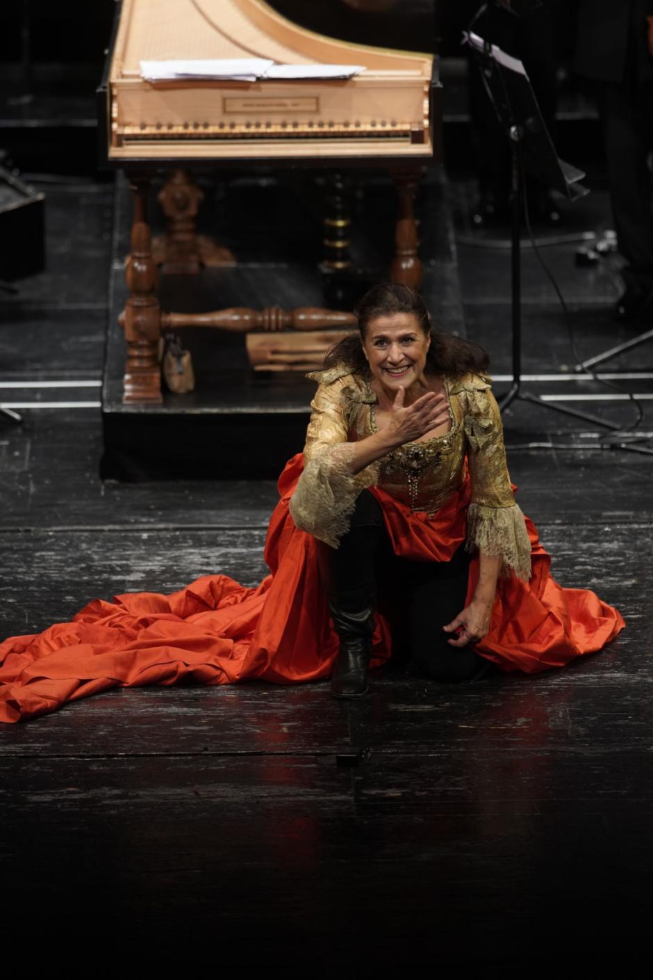 La mezzo romana Cecilia Bartoli en el Teatro Real
