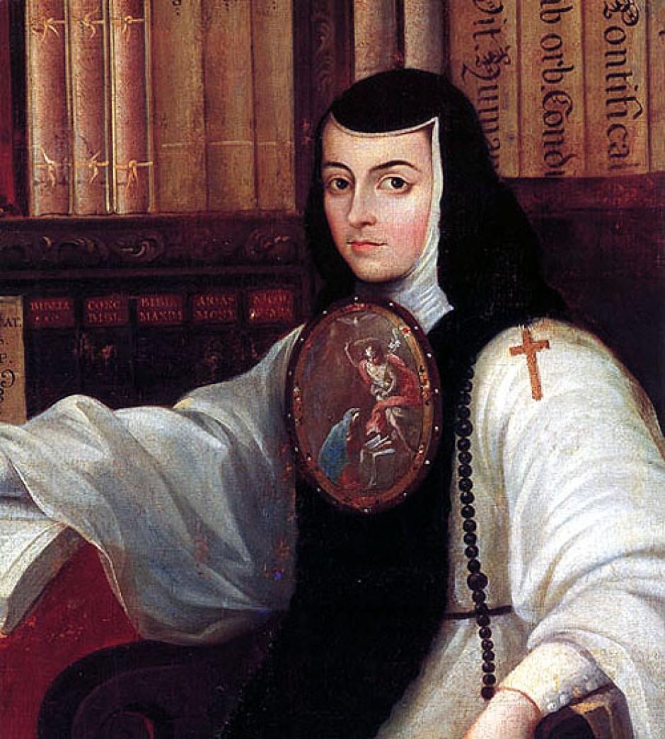 Sor Juana Inés de la Cruz, pintada por Miguel Cabrera